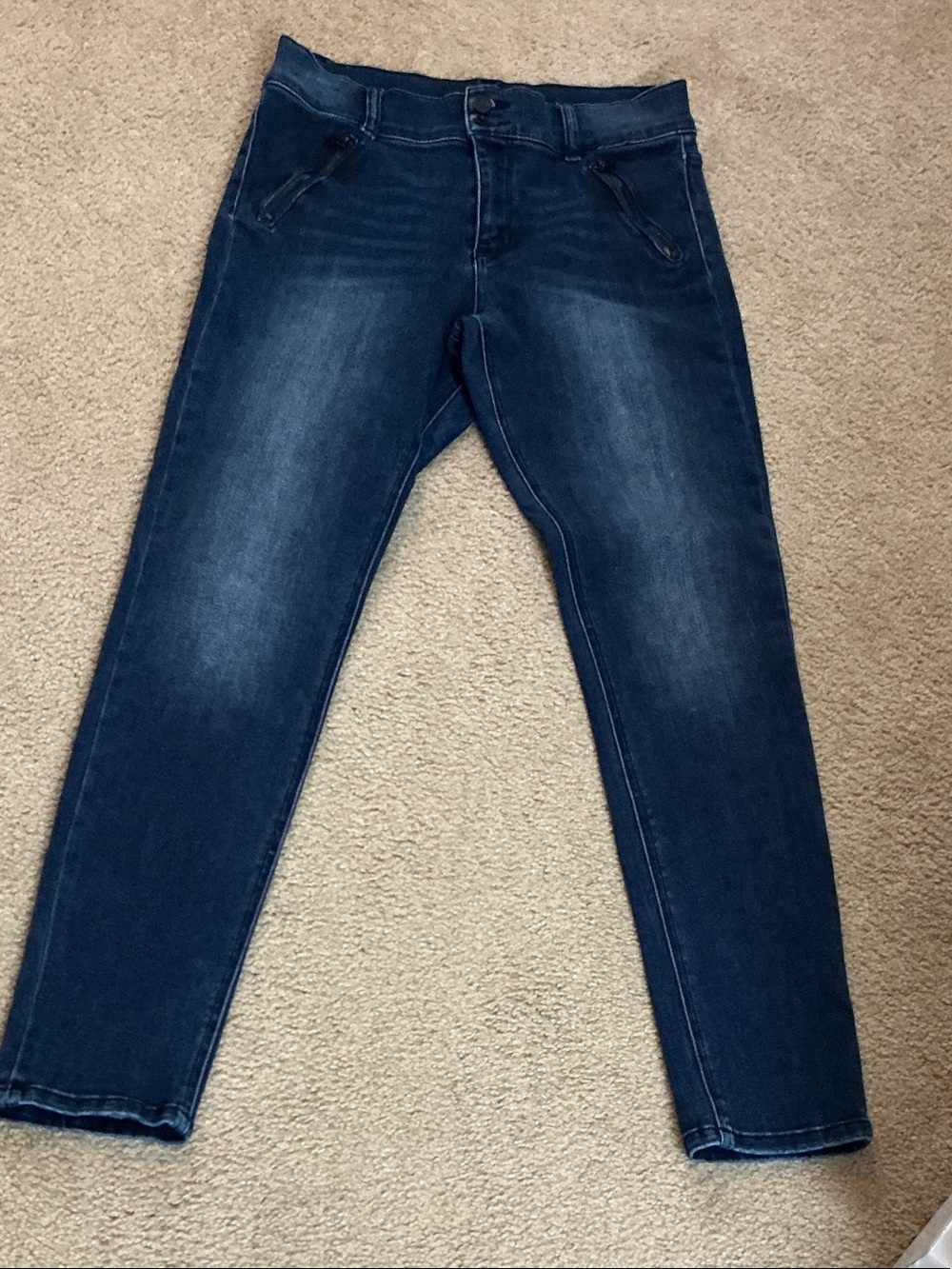 New York & Company Men's Slim Indigo Blue Jeans